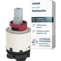 Hansa Steuerpatrone Classic 3.5 K.scheiben m int. Fettdep., Temp.beg