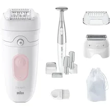 Braun Silk-épil 5 5-230 Weiß/Flamingo