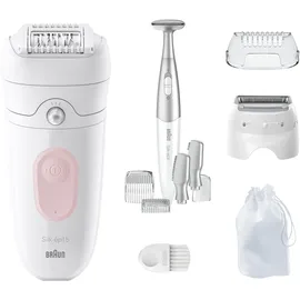 Braun Silk-épil 5 5-230 Weiß/Flamingo