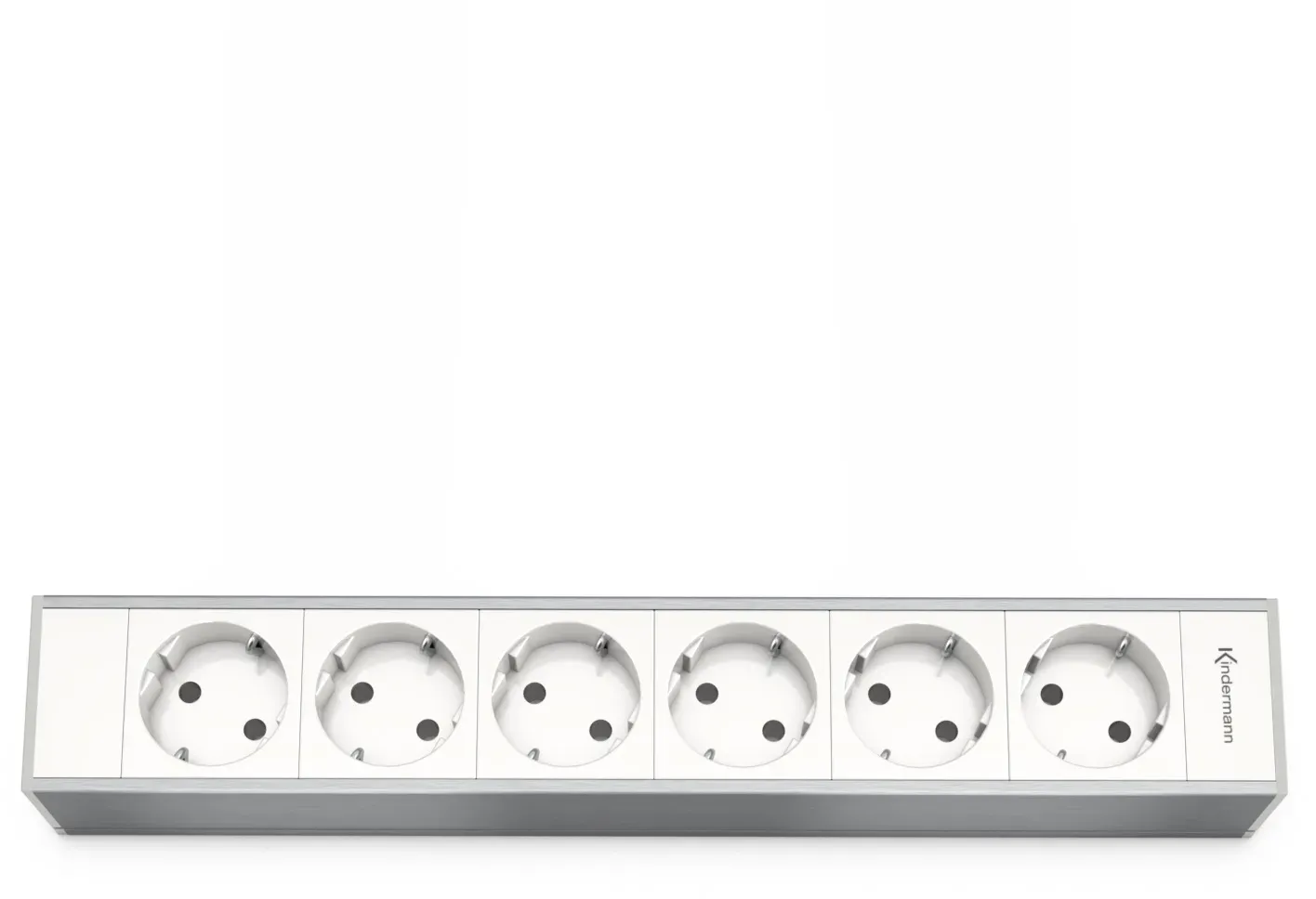 Kindermann CablePort Modulträger 6-fach, 6x Strom