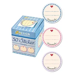 AVERY Zweckform Aufkleber 56819 Homemade, 50 Etiketten