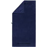 Aqua Speed Outdoor Handtuch 70x140 | Mikrofaser Badetuch | Reisehandtuch | Sporthandtuch antibakteriell Fitness Yoga | D.Blau 400g | Sammlung Microfaser | Dry Soft