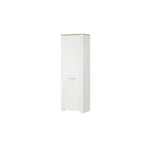 Forte Toneo Garderobenschrank 66,7 x 42 x 204,9 cm weiß
