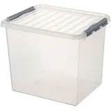 SUNWARE Q-line Aufbewahrungsbox 52,0 l transparent