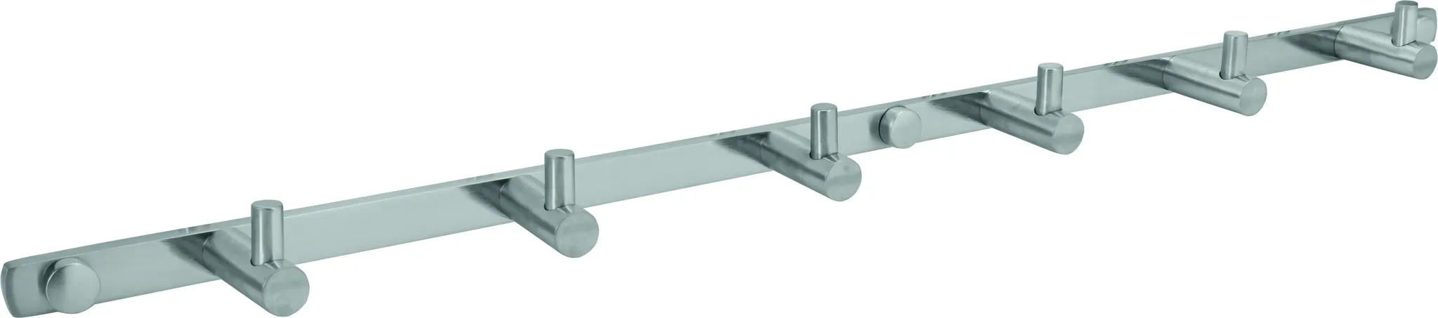 ASW Inox-Line Hakenleisten 6-teilig - Edelstahl