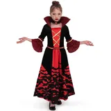 Spooktacular Creations Halloween-Kostüm für Mädchen, Vampirin, Prentend, Größe L (10-12 Jahre)