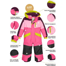 KILLTEC FIRST INSTINCT by killtec Kinder Skioverall mit Kapuze FISW 47 MNS ONPC, pink, 110/116, 43394-000