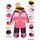 KILLTEC FIRST INSTINCT by killtec Kinder Skioverall mit Kapuze FISW 47 MNS ONPC, pink, 110/116, 43394-000