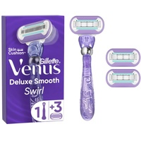 Gillette Venus Swirl Extra Smooth Rasierapparat + Ersatzköpfe 3 pc 3 St.