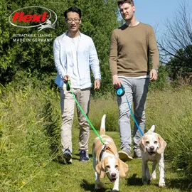 flexi New Neon neon-blau 5 M