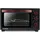 G3 Ferrari Il Moro Plus 20 l Schwarz, Bordeaux, Freistehend, Drehregler, Mechanisch, 60 min - Minibackofen mit Umluftfunktion / 20 1380W