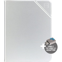 Tucano Metal Schutzhülle Cover kompatibel mit iPad Air 10.9", Halterung für Apple Pencil