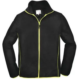 Terrax Herren Fleecejacke Gr.XXL schwarz/limette