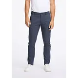 Lindbergh "Chino slim fit Herren, Gr. 30, Länge 32, blau (dk blau), Obermaterial: 98% Baumwolle, 2% Elasthan, unifarben, slim fit, Hosen