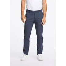 Lindbergh "Chino slim fit Herren, Gr. 30, Länge 32, blau (dk blau), Obermaterial: 98% Baumwolle, 2% Elasthan, unifarben, slim fit, Hosen