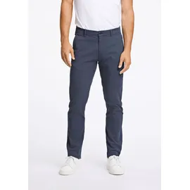 Lindbergh "Chino slim fit Herren, Gr. 30, Länge 32, blau (dk blau), Obermaterial: 98% Baumwolle, 2% Elasthan, unifarben, slim fit, Hosen