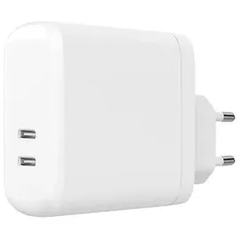 Gear Charger 220V 2xUSB-C PD 60W - White