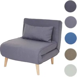 Mendler Schlafsessel HWC-D35 Stoff 0 x 0 x 0 cm Grau
