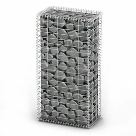 vidaXL Steinkorb Gabione mit Deckeln 100 × 50 × 30 cm