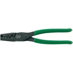 Aderendhülsenzange L.220mm Kopf brüniert Griffe Ku.Hülle geraut  Crimp Bereich 0,25