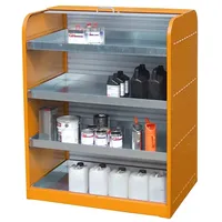 Bauer Rollladenschrank Aluminium/Stahlblech 180 Liter Gelborange