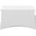 vidaXL Tischhusse Stretch Weiß 120 x 60,5 x 74 cm 2er Set