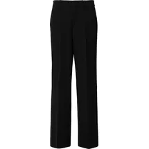 s.Oliver Wide-Leg-Hose aus Struktur-Jersey Schwarz 38