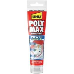 UHU POLY MAX Montagekleber 115 g Transparent, 47845