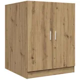 vidaXL Waschmaschinenschrank 70,5 x 71,5 x 91,5 cm Braun