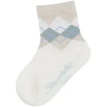 Sterntaler Socken Wolle Karo in ecru | Gr.: 14