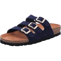 ROHDE Bequeme Pantoletten für Damen, blau, 39 EU