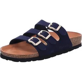 ROHDE Bequeme Pantoletten für Damen, blau, 39 EU