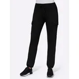 Sieh an! Jogg Pants Schnitt schwarz 50