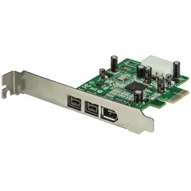 Startech 3 Port PCI-E 1394b FireWire Card Kontrollerkarte