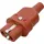 Kalthoff 344005 Warmgeräte-Steckverbinder 344 Stecker, gerade Gesamtpolzahl: 2 | PE 16 A Rot 1 St.