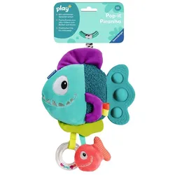 Ravensburger Spiel Pop-it Piranha (blau)
