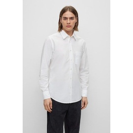 Boss ORANGE Langarmhemd »Relegant_6«, mit praktischer Brusttasche, Weiß