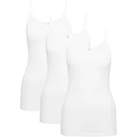 Triumph Katia Basics Shirt schmale Träger 3er Pack White