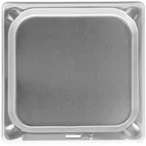 Intergrill Grillschale 27,3 x 27,7 cm Edelstahl weiß