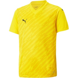 Puma Unisex Kinder teamULTIMATE Jersey Jr T-Shirt, Gelb-Cyber Yellow, 164