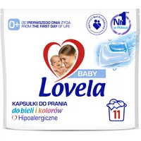 Lovela Baby Waschcaps 11 Stk Hypoallergen für Weiß & Buntwäsche Kinder