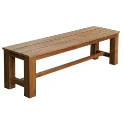 Gartenbank Aberdeen 160 cm Teak Braun