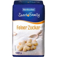 Sweet-Family Zucker Feiner Zucker, weiß, 1kg