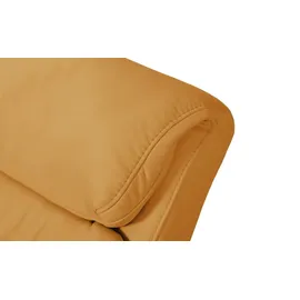 HIMOLLA Relaxsessel 7628 Leder 83 x 109 x 90 cm Gelb mit Relax-Funktion