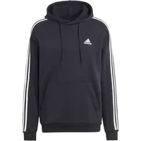 Adidas Essentials 3-Stripes Kapuzenpullover Black L