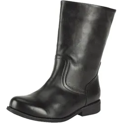 Stiefel FELMINI "Felmini Stiefel Leder", Damen, Gr. 39, schwarz, Leder, casual, Schuhe