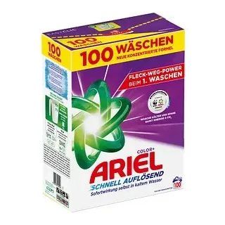Ariel Color+ Pulver 100 WL