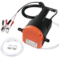 QLOUNI 12V 100W Ölabsaugpumpe Elektrisch Diesel Absaugpumpe 2-3L/min  Ölwechselpumpe für Motorölwechsel Ölpumpe für Auto, Motorrad, Boot, LKW