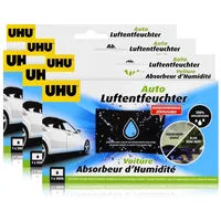 UHU Auto Luftentfeuchter 300g - Wiederverwendbar (3er Pack)