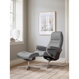 Stressless Relaxsessel STRESSLESS "Sunrise" Sessel Gr. Leder BATICK, Cross Base Wenge, Rela x funktion-Drehfunktion-PlusTMSystem-Gleitsystem-BalanceAdaptTM, B/H/T: 92 cm x 105 cm x 80 cm, rot (bordeau x batick) Lesesessel und Relaxsessel